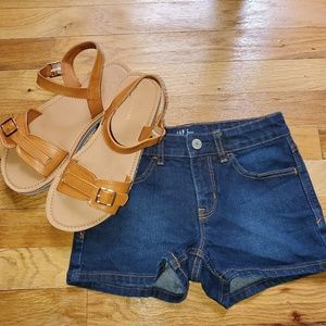 Gap Shortie Shorts big girls sz 8